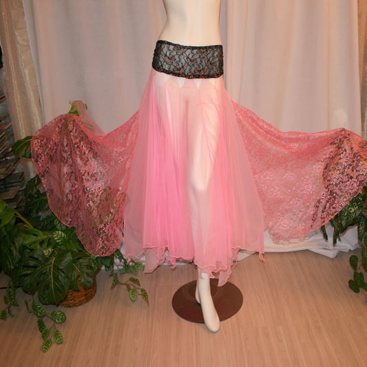 Pink Ballroom Skirt-Camellia