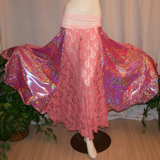 Pink Ballroom Skirt-Mimosa